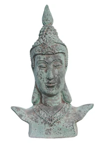 Buddha Büste XL Statue thaibuddha buddafigur feng shui budda 65cm buddha Figur - Bild 1 von 4