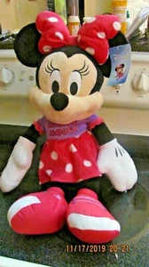 22" " DISNEY STUFFED PLUSH MINNIE MOUSE 2015 " W/PAPER TAG - Picture 1 of 5