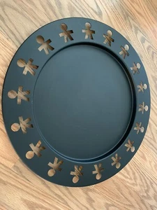 ALESSI Girotondo Round Serving Tray Epoxy Baked Colored Steel 15.75” King Kong - Picture 1 of 3