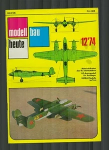 Modellbau heute 12/74 12/1974 Admiralskutter 18. Jahrhundert, RC- Automodell - Bild 1 von 8