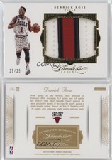 2015-16 Panini Flawless Patch /25 Derrick Rose #32 Patch