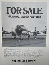 12/1976 PUB EASTERN AIR LINES LOCKHEED L-188 ELECTRA AIRLINER ORIGINAL AD
