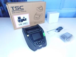 TSC Alpha-30L Mobile Direct Thermal Label/Barcode Printer Bluetooth/USB - Picture 1 of 12