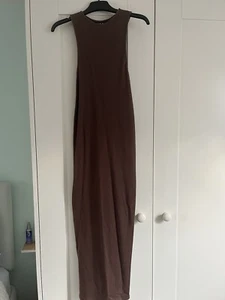 Maxi Vestido Motel Marrón - Imagen 1 de 4