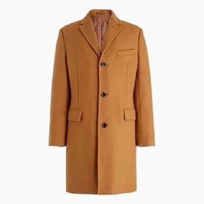 J Crew  Thompson TopCoat -- Mens Dark Camel (size 36) - Image 1 of 4