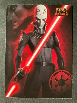 The INQUISITOR 2015 Topps Star Wars Rebels #8 Sticker Card - Image 1 of 2