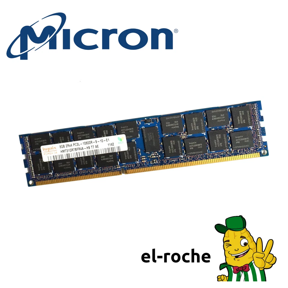 [RAM SERVER | SERVIDOR] Hynix	HMT31GR7BFR4A-H9	DDR3	8GB	1333 - Immagine 1 di 1