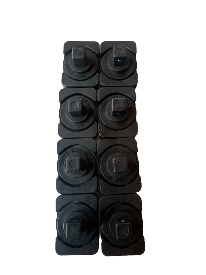 Mechanic Time Saver 8pc 1/4in Dr Lock a Socket Rail Post Clip for Craftsman etc - Image 1 of 2