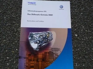 SSP 372 VW Selbststudienprogramm Das Shiftmatic Getriebe 0B81 - Bild 1 von 4
