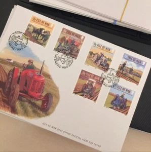 Isle of Man 2007 FIRST DAY COVER Ploughing Championships - Tractor & Horse FDC - Picture 1 of 1