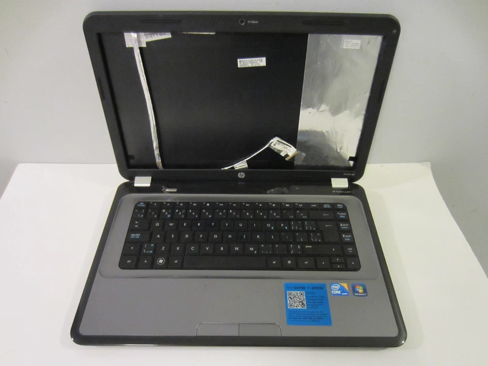 HP Pavilion G6-1B37CA 15.6" Intel i3-370M 2.4GHz HDMI VGA (AS-IS) Parts Repair - Image 1 of 4