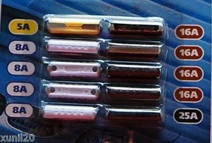 FUSIBILI A SILURO FIAT ALFA ROMEO LANCIA AUTOBIANCHI AUTO D'EPOCA - Foto 1 di 1