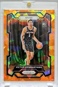 Panini Prizm VICTOR WEMBANYAMA Rookie Orange Ice 2023-24 - Imagen 1 de 2