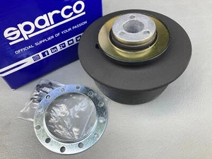 Original NOS " SPARCO " MITSUBISHI LANCER Steering Wheel Boss Kit -Momo/Nardi - Picture 1 of 5