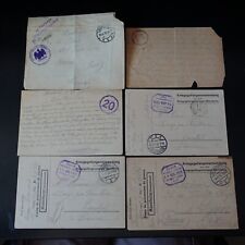 WW1 - Camp Da Mannheim - Lettera Prigioniero Guerra 14-18 - Cover x6 Lotto 3