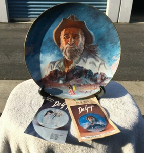 De Grazia und seine Bergmalerei 1983 Limited Edition Porzellan Teller # 1033 - Bild 1 von 9