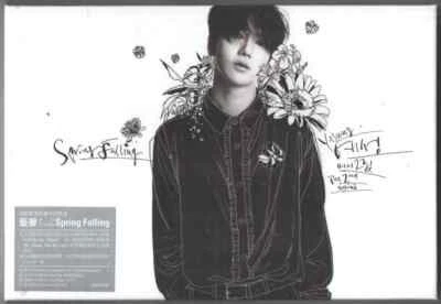 Super Junior Yesung Mini Album Vol. 2 2nd Spring Falling 2017 TAIWAN CD & CARD Foto 1 de 2