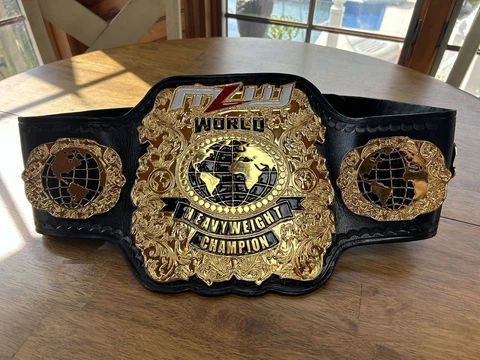MLW Heavyweight Championship Replica Title Belt 5mm Zinc Cover