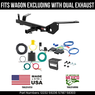 Enganche de remolque Mercury Sable 86-95 con cableado de 5 pines apto para vagón excelente doble curva de extensión Foto 1 de 4