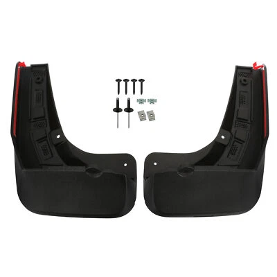 Protector contra salpicaduras moldeado delantero negro OEM 19-22 Chevrolet Blazer 84537565 Foto 1 de 4