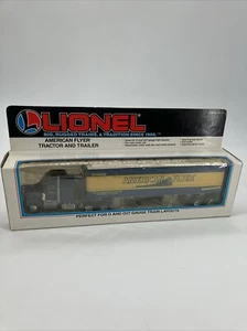 LIONEL 6-12810 AMERICAN FLYER TRACTOR AND TRAILER SEMI TRUCK NIB*NOS*OVP *NOS* N - Picture 1 of 9