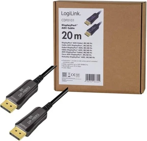 LogiLink DisplayPort-kabel -CDF0101- DisplayPort (M) (20 m), Videokabel CDF0101 - Photo 1/2