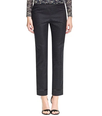 NWT Tory Burch Madison Pants Phantom Navy Cropped $295 – Size 2 - Image 1 of 4