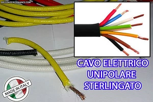CAVO ELETTRICO FILO UNIPOLARE STERLINGATO sezione 1.5 mmq 10 METRI - Picture 1 of 1
