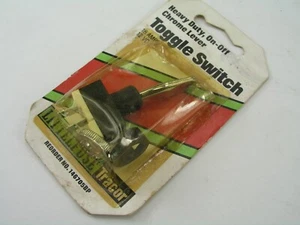 Toggle Switch, Chrome Handle, LittleFuse - Picture 1 of 2