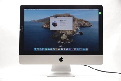 Apple iMac 2013 21.5" I5-4570R 2.7ghz 8GB RAM 1TB HDD Iris CRACK 708 - Image 1 of 4
