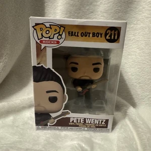 Funko Pop Rocks Fall Out Boy Vinyl Figur Pete Wentz 211 - Bild 1 von 6