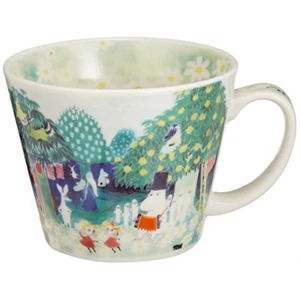 Taza sopa color agua Moomin Valley Yamaka Japón - Imagen 1 de 4