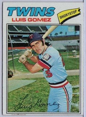 1977 Topps #13 Luis Gomez in EX Condition Twins - Image 1 of 2
