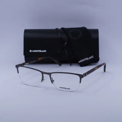 NUEVO Gafas Montblanc MB0015O 002 Rutenio/Habana 56 mm Foto 1 de 4