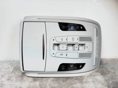 11-18 Audi A8 A8L S8 interior techo lectura domo panel de luz gris OEM 4H0947135 Foto 1 de 4
