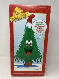 Vtg 1996 Gemmy Douglas Fir Talking Tree - Works with Adapter But Not Batteries - Picture 1 of 9