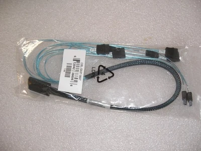 Supermicro Slimline SAS x8 (LA) SFF-8654 zu 8x SATA 70cm Kabel (CBL-SAST-0827) - Bild 1 von 4