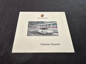 2009 Porsche Cayman S SOUNDS 987 Music CD-Rom DVD Brochure 987.2 Version Catalog - Picture 1 of 4