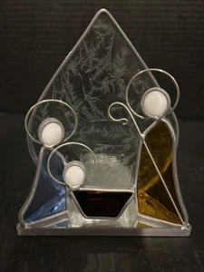 Belén de vitral de colección María José Niño Jesús luz de té - Imagen 1 de 8