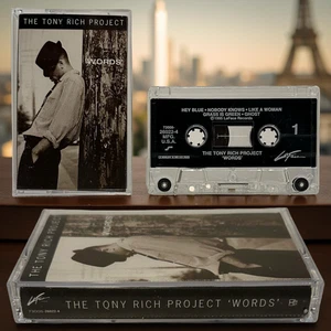 •THE TONY RICH PROJECT - ‘WORDS’• ~1995 OG PRESSING~ (CASSETTE TAPE) - Picture 1 of 5