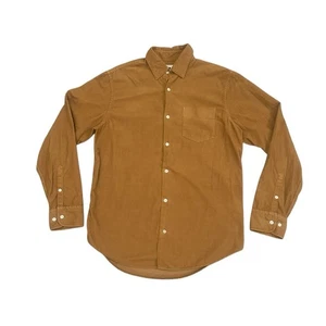 NN07 No Nationality Men’s Medium Errico Corduroy Shirt Long Sleeve Button Up - Picture 1 of 10