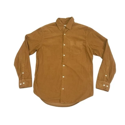 NN07 No Nationality Men’s Medium Errico Corduroy Shirt Long Sleeve Button Up - Image 1 of 4