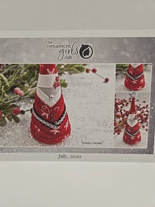 The Ornament Girls Club Ornament Kit Edición #57 Julio 2020. Santa Gnomo - Imagen 1 de 7
