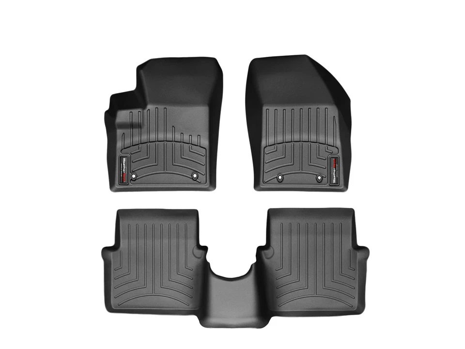 Forro de piso WeatherTech para Dodge Avenger 2012-2014 - primera y segunda fila, negro Foto 1 de 4
