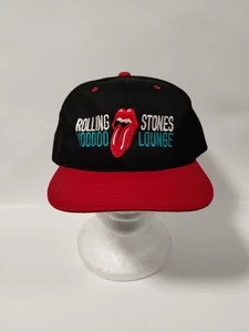 Rolling Stones Voodoo Lounge Mütze Cap 1994 schwarz rot Headmaster selten Snapback - Bild 1 von 9