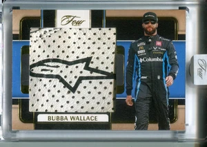 2025 TURN FOUR RACING BUBBA WALLACE JUMBO SCHUHE RENNEN GETRAGEN PATCH 4/5 - Bild 1 von 2