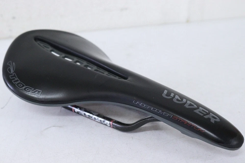 TIOGA Under Cover Stratum Saddle with Carbon Rails - Image 1 of 4