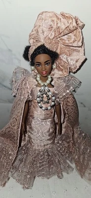 Handmade African Caribbean Cultural Barbie Doll OOAK - Image 1 of 4