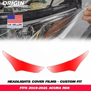 PreCut Headlights Protection Clear Covers Bra Film Kit PPF Fits 2019-2021 RDX - Bild 1 von 6