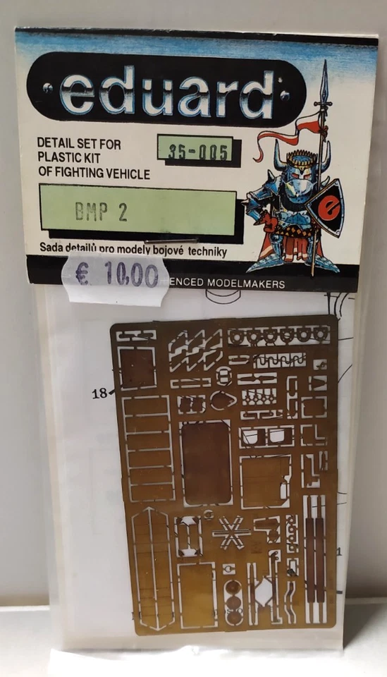 EDUARD 1:35 ACCESSORI  FOTOINCISIONI PER  MEZZO MILITARE BMP 2    ART 35-005 - Immagine 1 di 1